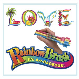 Rainbow arts and crafts for parents, teachers and kids.
